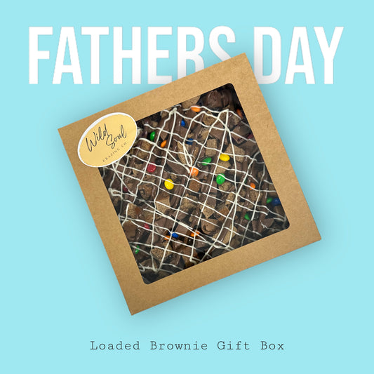 Fathers Day Brownie Gift Box